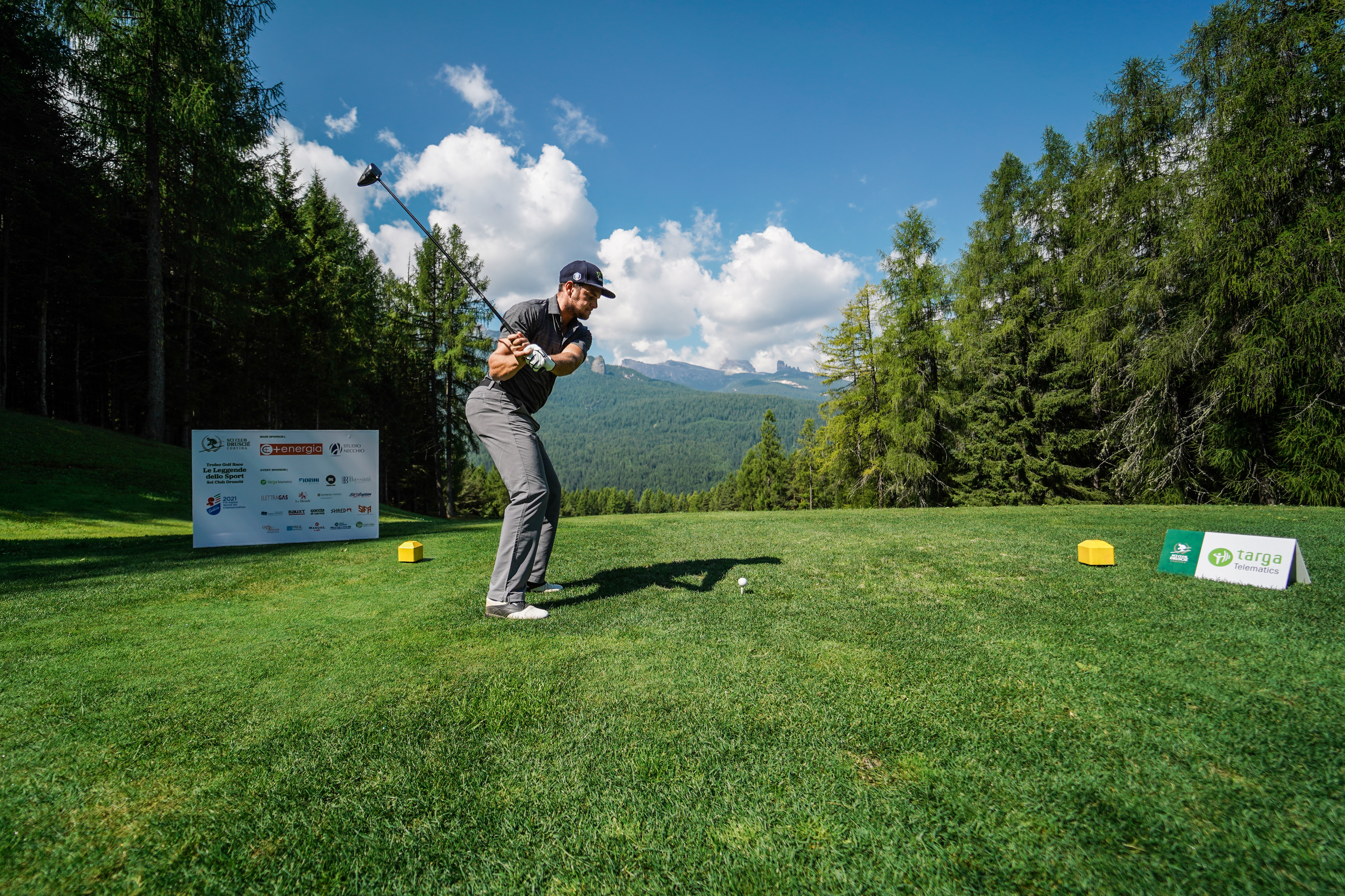 Una bella giornata al Golf Club di Cortina